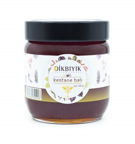 Dikbıyık |Doğal Süzme Kestane Bal 500 Gr