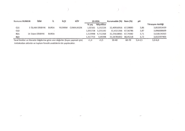 Dikbıyık Gerçek Arı Sütü Deneyimi: 10 Gr