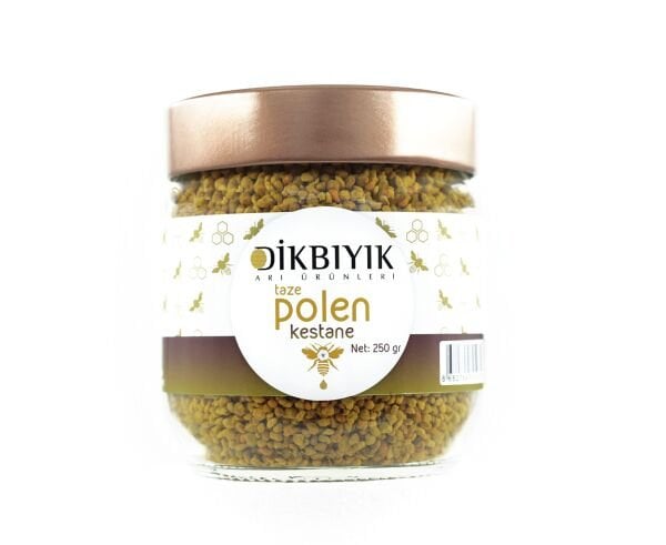 Dikbıyık Kestane Poleni – Güçlü Besin Kaynağı, Saf Doğallık 250 Gr