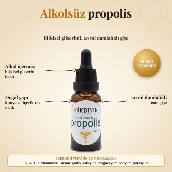 Propolis Bitkisel Gliserin 20 ml.